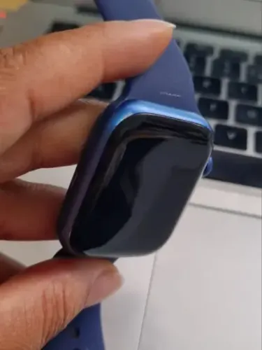 Apple Wacth Series 7 45 Azul Bateria 100%