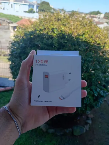 Carregador USB Tipo C Turbo 120W