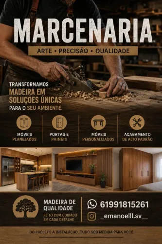 Móveis planejados marcenaria 