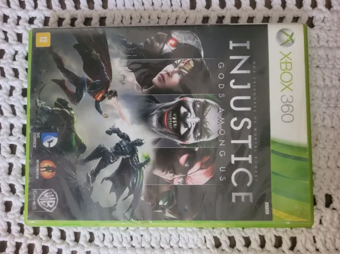 Jogo xbox 360 liga da injustice original