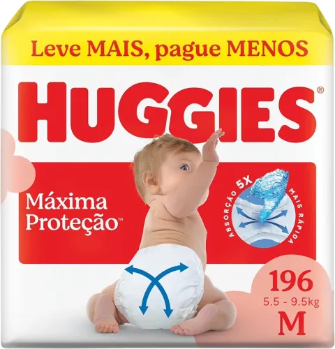 Fralda Huggies M