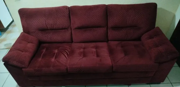 Sofá 3 lugares em excelente estado