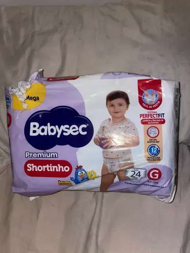Fralda Babysec shortinho G