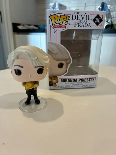 Boneco, Funko POP! Miranda Priestly, O Diabo Veste Prada Perfeito Estado