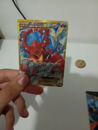 Pokémon Carta tcg Volcanion-EX Secret Rare