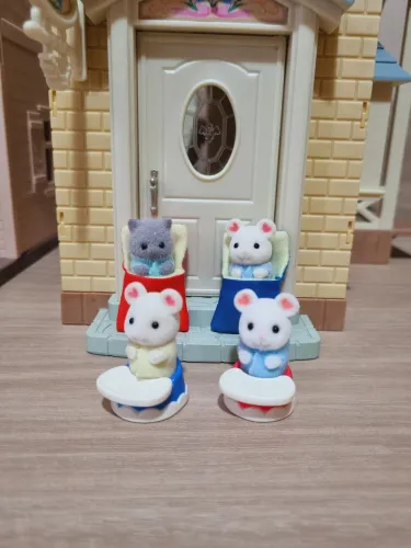 Sylvanian families acessórios para recém nascidos