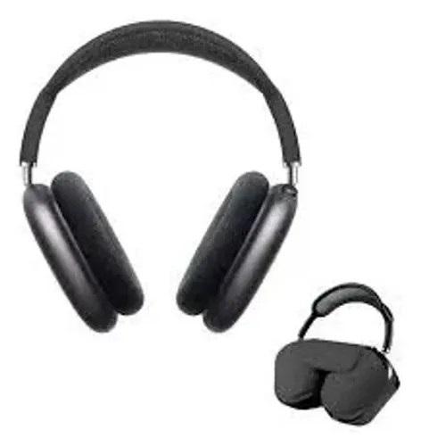 Fone Bluetooth Premium S Fio Compativel Ios E Android Preto