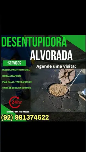 Desentupidor disponível