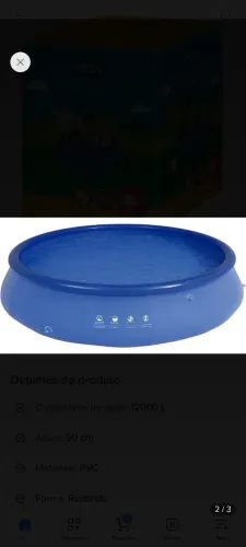 PISCINA 12MIL LITROS NOVA