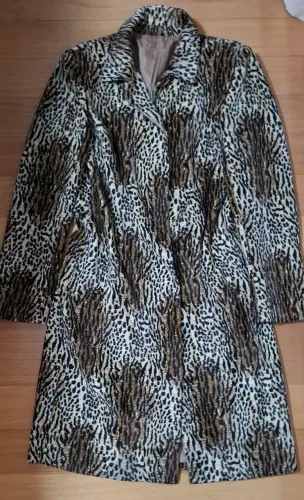 Sobretudo animal print - Veste M ao G