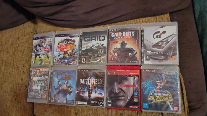 Vendo 10 jogos de PS3 original
