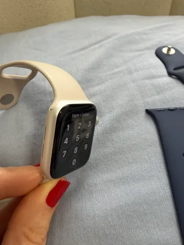 Apple Watch SE 2ª Geração 40mm GPS Prata | Bateria 100% | Caixa