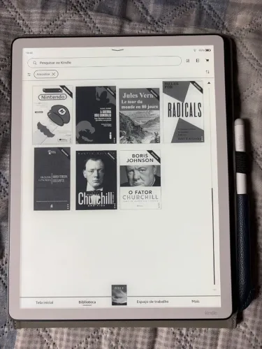 Kindle Scribe 3ª Geração 32GB + Premium Pen + Capa