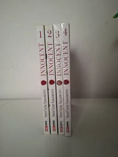 Mangás 1 a 4 de Innocent - Shinichi Sakamoto (Raro)