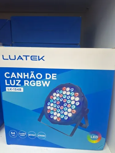 Canhão de Luz Rgb 54 Leds Festa Dj