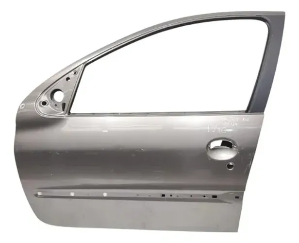 Porta Dianteira Esquerda Peugeot 206 207 1998 2014 Bege C Friso Avaria