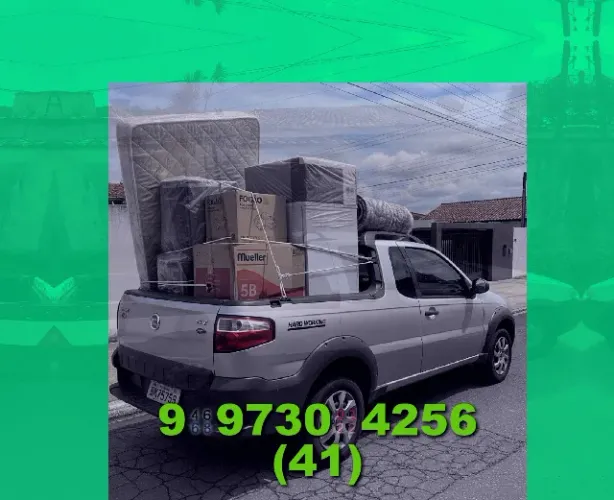 Frete Frete com excelência em cada entrega Faça seu pedido no zap