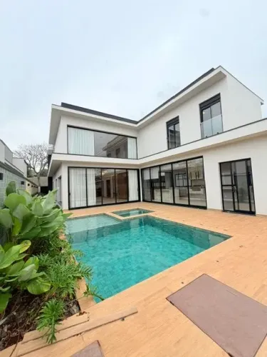 Casa com 4 dormitórios à venda, 401 m² por R$ 4.190.000 - Condomínio Santa Clara - Indaiat