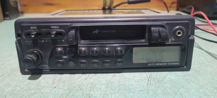 Radio toca fitas Coastar