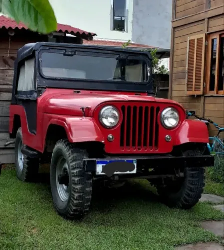 Willys Overland Jeep 2.6 12V Gasolina 2P 1968