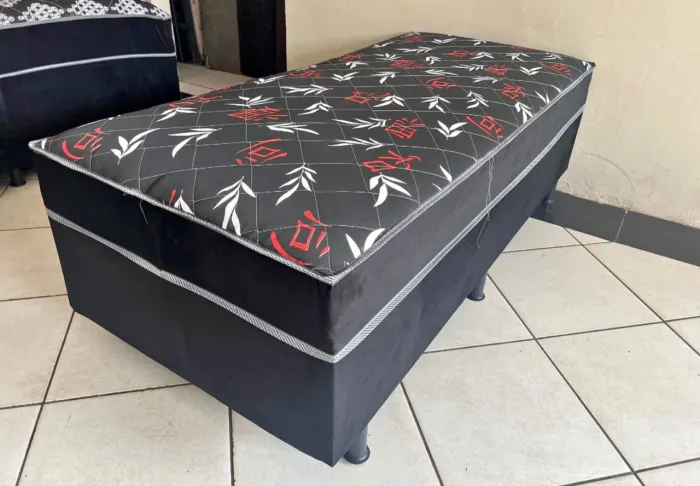 Cama Box Solteiro Acoplada 15 centímetros de Espuma D28 R$449,99 