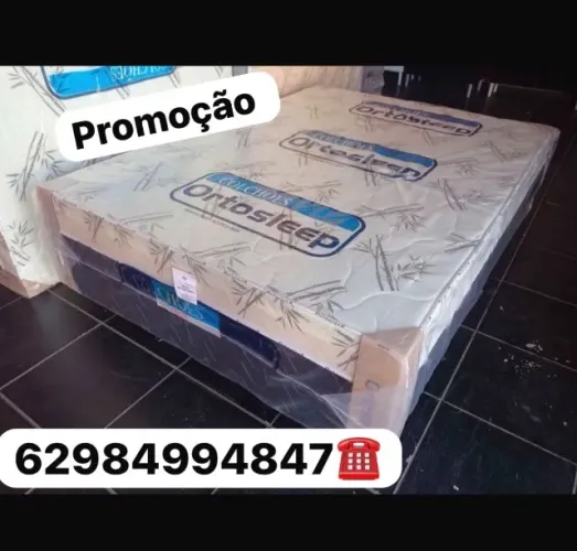 Cama box casal nova 