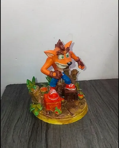 Action figure de crash bandicoot 