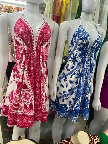 Vestido indiano curto