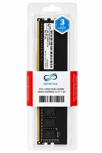 Memória DDR4 8GB 2400MHz 1.2v desktop Intel ou AMD