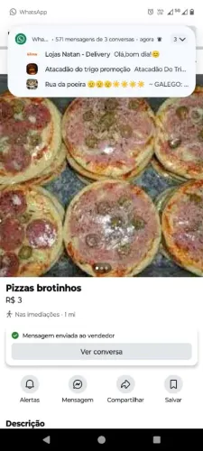 Pizza brotinho 