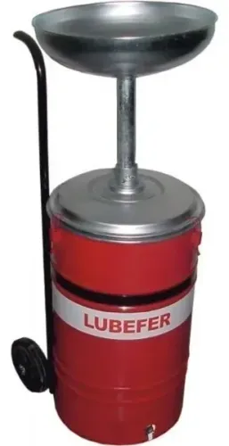 Coletor de óleo 50lts com torneira ( Lubefer )