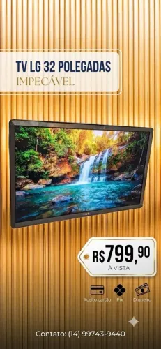 TV LG 32 POLEGADAS IMPECÁVEL