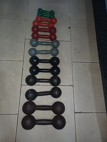 Halteres de musculação