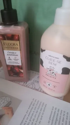 Creme Eudora e oboticário