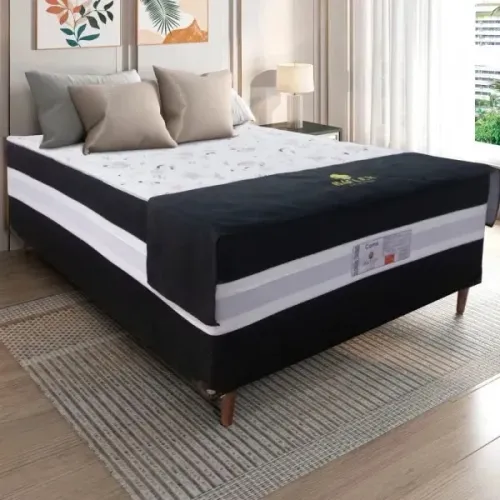 Cama Box Casal Conjugada D28 138x188x53cm (entrega imediata)