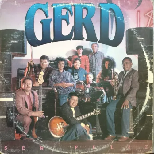 Lp Disco De Vinil Gospel Evangélico Gerd - Ser Feliz