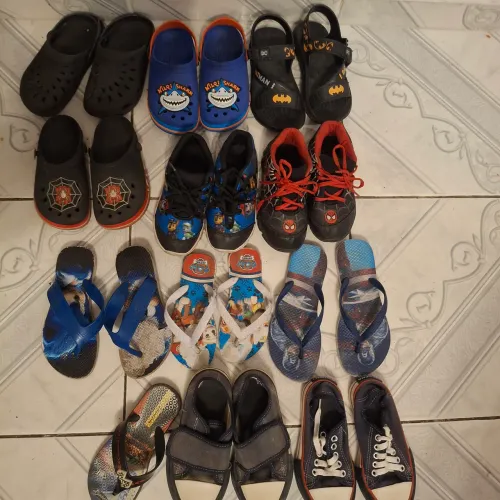 Lote sapatos menino