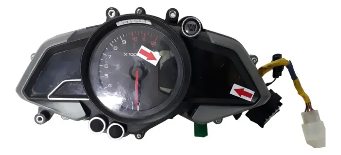 Painel Velocimetro Bajaj Dominar 200 23/25 P/peças 59324 Preto