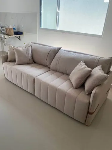 Sofá Cama Life Retrátil 2,40m (NOVO) Entrega Grátis!