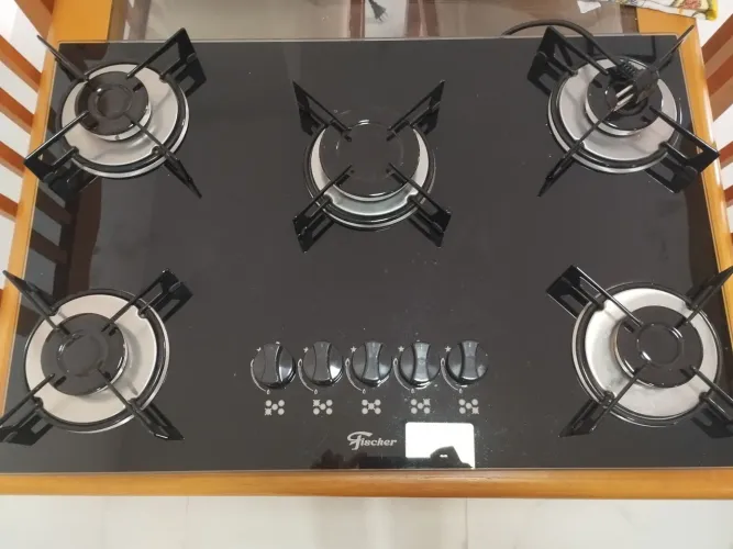 Fogão Cooktop Fischer 05 bocas