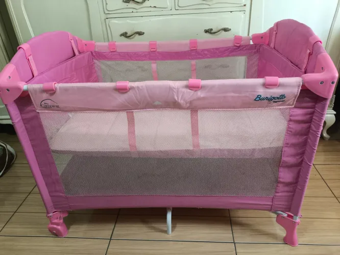 Berço Burigotto Rosa