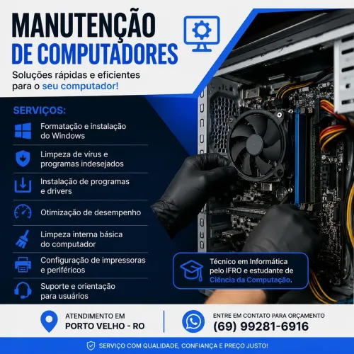 Manutenção de computadores