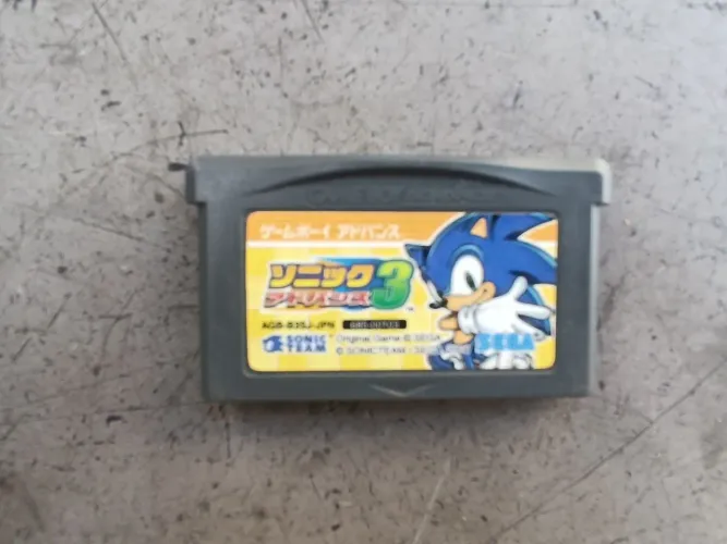 Sonic 3 Nintendo Game Boy Advanced 