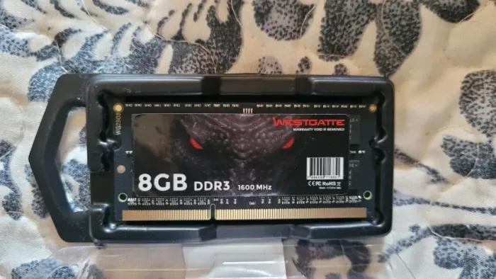 Memória RAM 8GB DDR3 1600MHz SO-DIMM para Notebook - Marca: Westgate