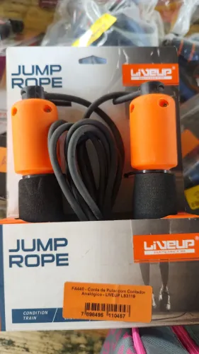 Corda de Pular Jump Rope com Contador Liveup