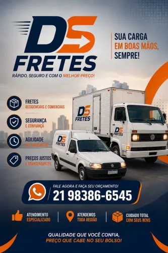 Fretes caminhão/ fiorino