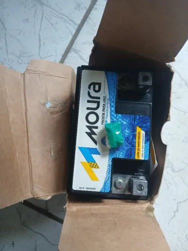 Bateria moura de moto