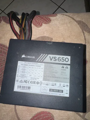 Fonte Corsair 650w 80 plus white