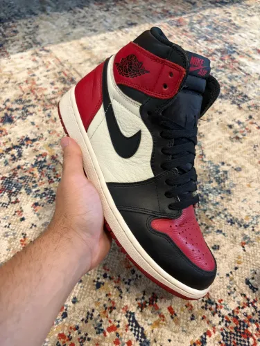 Jordan 1 Bred Toe