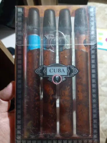 Cj.de perfume masculino Cuba 4 pçs 35ml